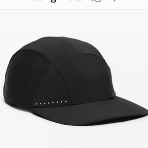 Lululemon New Women’s Black "Fast and Free" Running Cap Hat